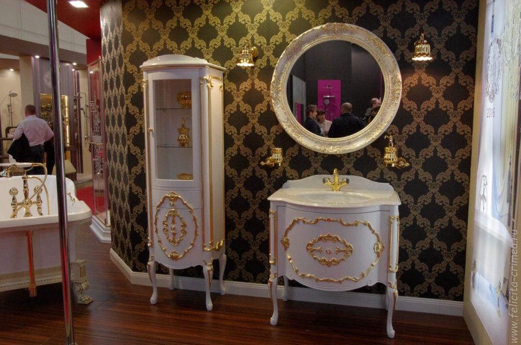 Миглиоре на выставке Мосбилд 2016 представила новую коллекцию мебели в стиле барокко